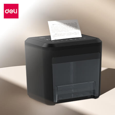 เครื่องทำลายเอกสาร DELI ET002-BK-01 สีดำ 3.5 ลิตร_8